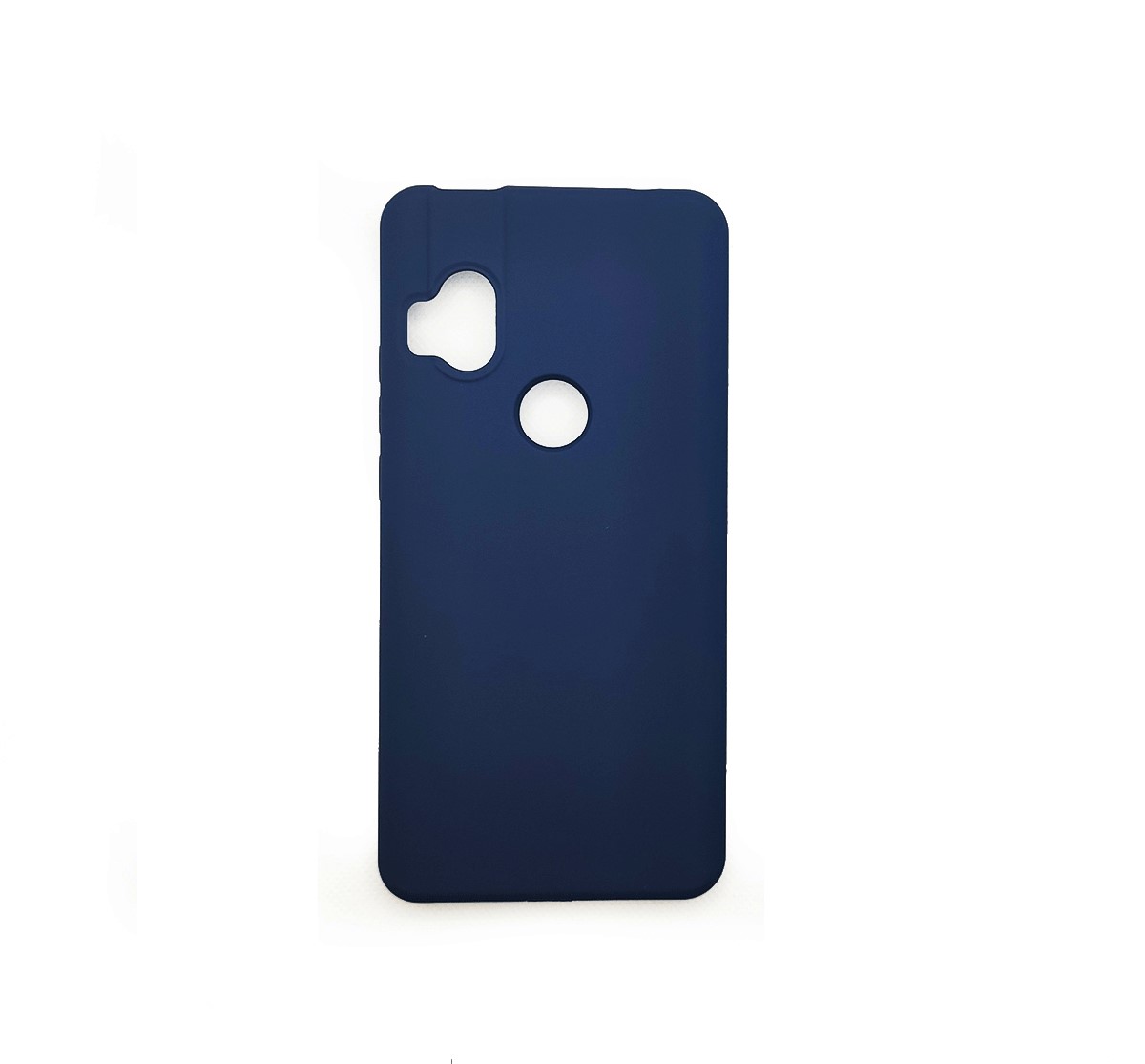 Protectores para celular  para Motorola  One Hyper Funda de silicona con felpa Azul
